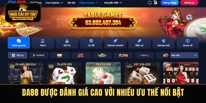 DA88 được đánh giá cao với nhiều ưu thế nổi bật DA88 được đánh giá cao với nhiều ưu thế nổi bật